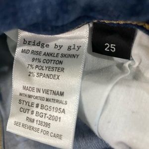 Bridge by Gly ankle jeans